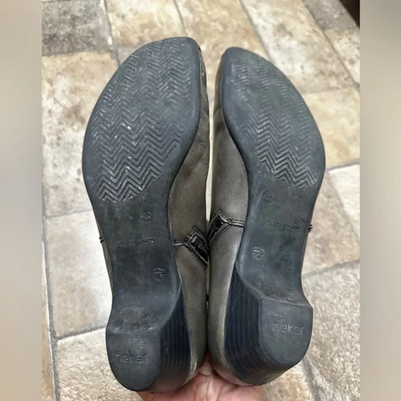 Rieker Ankle Leather Boot  size 40 - Picture 4 of 8